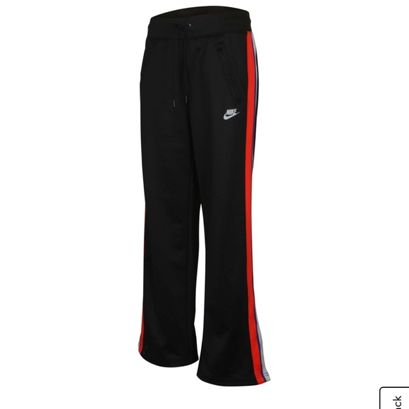 Nike Women’s Striped Sport Casual Pants - Picture 2 of 4